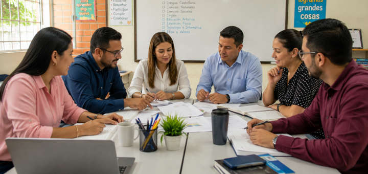 Reunión de Docentes de todas las sedes de los corregimientos en la sede principal, ubicada en el corregimiento de San Rafael de Buenavista, Municipio de Remolino, Magdalena.